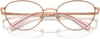 Swarovski Womens Sk1002 Oval Prescription Eyewear FramesRose GoldDemo Lens