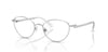 Swarovski Womens Sk1002 Oval Prescription Eyewear FramesSilverDemo Lens