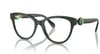 Swarovski Womens Sk2004f Low Bridge Fit Round Prescription Eyewear FramesDark GreenDemo Lens