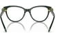 Swarovski Womens Sk2004f Low Bridge Fit Round Prescription Eyewear FramesDark GreenDemo Lens