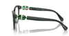 Swarovski Womens Sk2004f Low Bridge Fit Round Prescription Eyewear FramesDark GreenDemo Lens