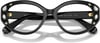 Swarovski Womens Sk2006 Cat Eye Prescription Eyewear FramesBlackDemo Lens