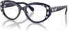 Swarovski Womens Sk2006 Cat Eye Prescription Eyewear FramesOpal BlueDemo Lens