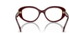 Swarovski Womens Sk2006 Cat Eye Prescription Eyewear FramesRed BurgundyDemo Lens