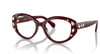 Swarovski Womens Sk2006 Cat Eye Prescription Eyewear FramesRed BurgundyDemo Lens