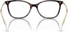 Swarovski Womens Sk2010f Low Bridge Fit Square Prescription Eyewear FramesDark HavanaDemo Lens