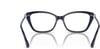 Swarovski Womens Sk2011 Cat Eye Prescription Eyewear FramesBlueDemo Lens