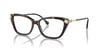 Swarovski Womens Sk2011 Cat Eye Prescription Eyewear FramesHavanaDemo Lens