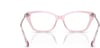 Swarovski Womens Sk2011 Cat Eye Prescription Eyewear FramesTransparent PinkDemo Lens