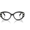 Swarovski Womens Sk2006 Cat Eye Prescription Eyewear FramesBlackDemo Lens