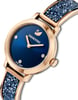 Swarovski Crystal Watch Collection Blue Crystals Black Crystals Clear CrystalsCosmic Rock