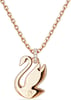 Swarovski Iconic Swan Crystal Necklace and Earrings Jewelry CollectionNecklace