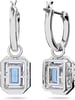 Swarovski Millenia Crystal Drop Earrings CollectionBlue Drop Earrings  Rhodium Tone Finish