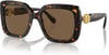 Swarovski Womens Sk6001 Square SunglassesHavanaDark Brown