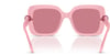 Swarovski Womens Sk6001 Square SunglassesOpal PinkPink Internal Mirrored Silver