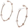 SWAROVSKI Constella Hoop Earrings CollectionRose Gold Tone