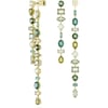 SWAROVSKI Gema drop Brass earringsGreen