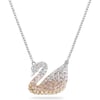 Swarovski Iconic Swan Crystal Necklace and Earrings Jewelry CollectionOmbre Crystal Necklace