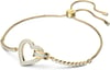 SWAROVSKI Lovely Bracelet Jewelry Collection Clear CrystalsBracelet  Gold Tone Finish