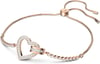 SWAROVSKI Lovely Bracelet Jewelry Collection Clear CrystalsBracelet  Rose Gold Tone Finish