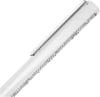 Swarovski Crystal Shimmer ballpoint pen White lacquered Chrome platedSwarovski Crystal Shimmer ballpoint pen White lacquered Chrome plated