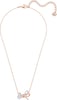 Swarovski Lifelong Bow Necklace and Bracelet Jewelry Collection Clear Crystals Rhodium FinishPendant Necklace