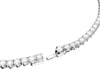 Swarovski Matrix Tennis NecklaceSilver Tone