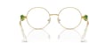 Swarovski Womens Sk1001 Round Prescription Eyewear FramesGoldDemo Lens