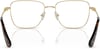 Swarovski Womens Sk1003 Square Prescription Eyewear FramesPale GoldHavanaDemo Lens