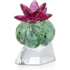 SWAROVSKI Crystal Flowers Bordeaux CactusBordeaux Cactus