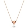 SWAROVSKI Lifelong Heart Necklace Earrings and Bracelet Crystal Jewelry Collection Rose Gold amp Rhodium Tone FinishPendant Necklace