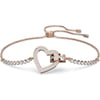 SWAROVSKI Lovely Bracelet Jewelry Collection Clear CrystalsBracelet  Rose Gold Tone Finish