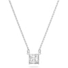 Swarovski Attract Crystal Necklace and Earrings Jewelry CollectionPendant Necklace  Rhodium Tone