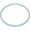 Swarovski Matrix Tennis NecklaceBlue