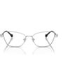 Swarovski Womens Sk1006 Square Prescription Eyewear FramesSilverBlackDemo Lens