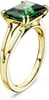 SWAROVSKI Matrix Cocktail Ring with Green StoneUS 5EU 50