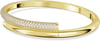 Swarovski Dextera Bangle CollectionGoldTone Large