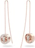 Swarovski Hollow Collection Drop EarringsBlue