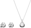 Swarovski Meteora set Clear Rhodium FinishedSwarovski Meteora set Clear Rhodium Finished