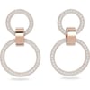 Swarovski Hollow Collection Hoop EarringsRose Gold