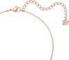 SWAROVSKI Dazzling Swan Jewelry Collection Blue Crystals Pink Crystals Clear CrystalsPendant Necklace  Rose Gold Tone