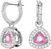 SWAROVSKI Millenia Crystal Jewelry Set Collection Pink and RoseGold CrystalsRhodium Finish