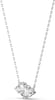 Swarovski Attract Soul Jewelry Collection Pink Crystals Clear CrystalsPendant Necklace  Clear Crystals