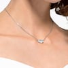 Swarovski Attract Soul Jewelry Collection Pink Crystals Clear CrystalsPendant Necklace  Clear Crystals