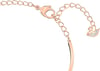 Swarovski Infinity Heart Jewelry Collection Necklaces and Bracelets Rose Gold amp Rhodium Tone Finish Clear CrystalsBangle Bracelet