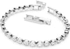 Swarovski Tennis Bracelet and Earring Jewelry Collection Rhodium Finish Clear CrystalsTennis Bracelet