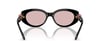 Swarovski Womens Sk6002 Oval SunglassesBlackPink