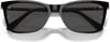 Swarovski Womens Sk6004 Rectangular SunglassesBlackDark Grey