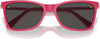 Swarovski Womens Sk6004 Rectangular SunglassesFuchsiaDark Grey