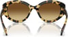 Swarovski Womens Sk6005 Cat Eye SunglassesMedium HavanaBrown Gradient